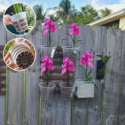 Pot de fleur habitat naturel Orchidys