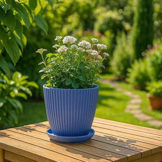Pot de fleur extérieur durable léger