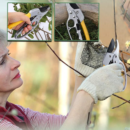 Sécateur de Jardinage à Crémaillère EasyShears™ - Terresatypiques